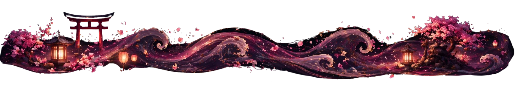 Bandeau sakura décoratif